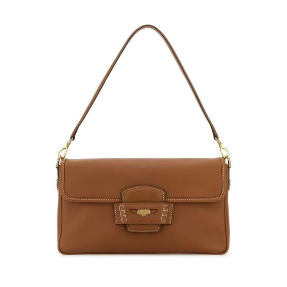 MIU MIU Handbags - Miu Miu Women Caramel Leather Penny Shoulder Bag
